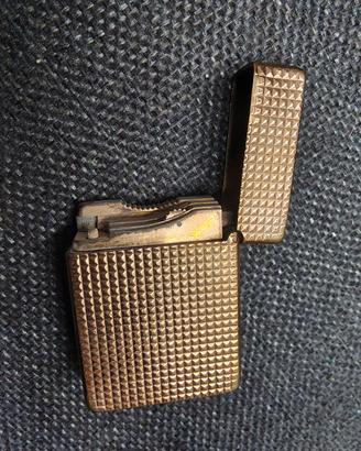 accendino DuPont placcato oro 