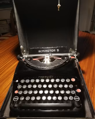 Macchina da scrivere Remington 5 da collezione