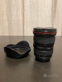 Canon EF serie L 17-40mm f 4 USM
