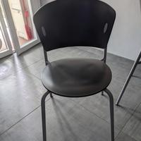 Tavolo in vetro + 4 sedie Bontempi 