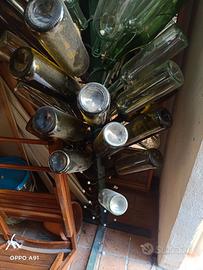 Albero in ferro porta bottiglie