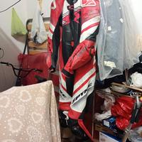 tuta in pelle Spike tg 56