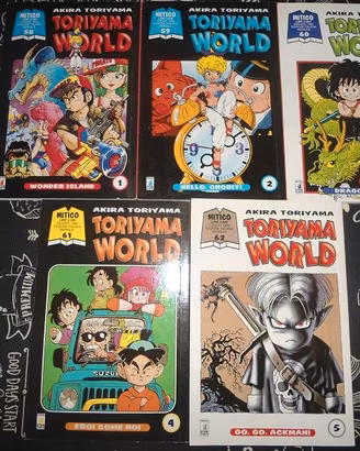 MANGA TORIYAMA WORLD  completo