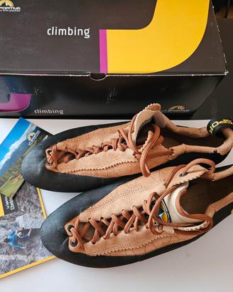 scarpe arrampicata Mythos la Sportiva taglia 46