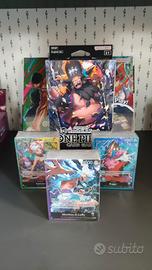 One piece card game carte promo, starter deck