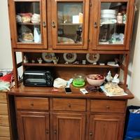 credenza legno massello arte povera