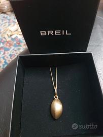collana dorata breil