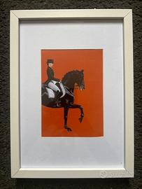 Quadro Hermes Paris personalizzato