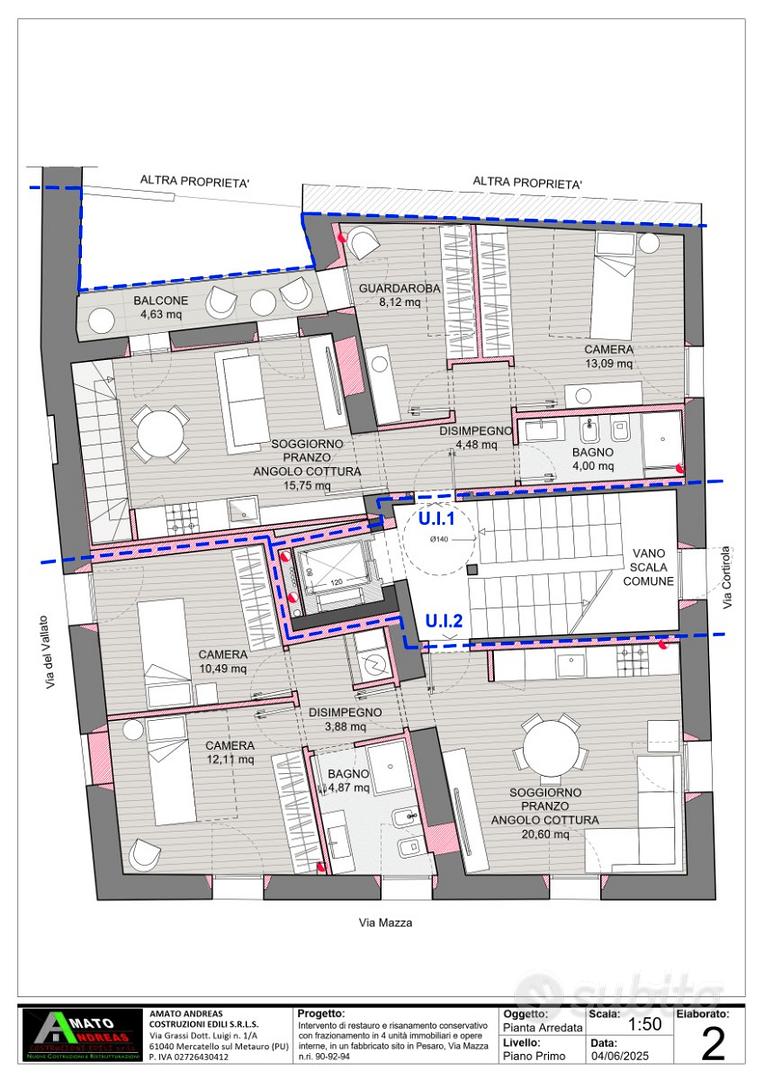 Apartment in Pesaro, Centro storico, Pantano - Vista 5