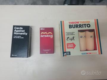 Giochi da tavolo, adulti e ragazzi