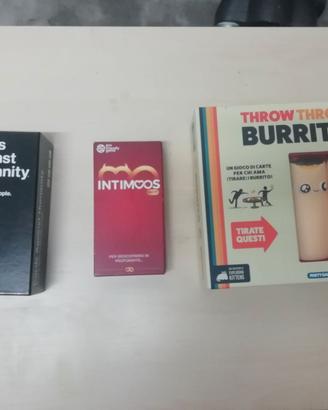 Giochi da tavolo, adulti e ragazzi