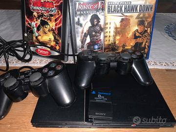 Console PS2 Slim + 3 giochi