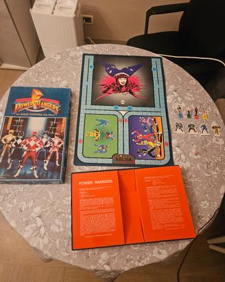 Power Rangers gioco da tavolo vintage 1994