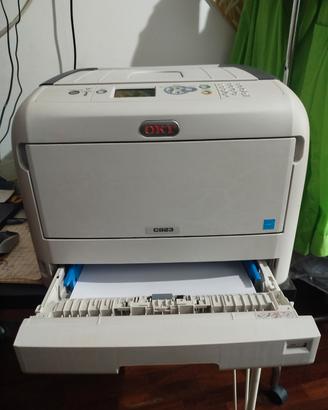 Stampante oki c823 laser  B/N colori A4/A3