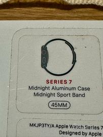 Apple Watch serie 7 45 mm cell