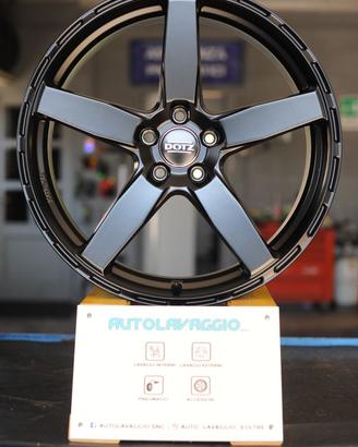 Cerchi in lega 20 pollici DOTZ neri opachi 5x112