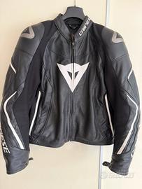 Giacca moto Dainese in pelle originale