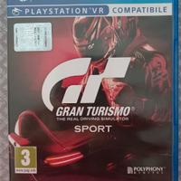 Gioco GT Gran Turismo Sport Playstation Vr PS4