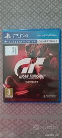 Gioco GT Gran Turismo Sport Playstation Vr PS4