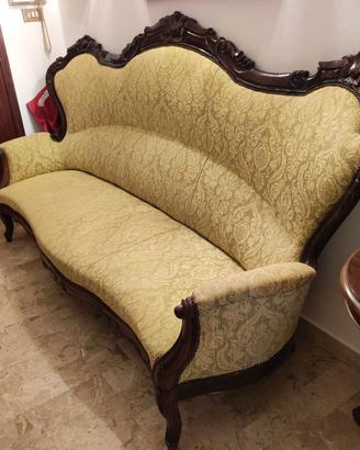 Salotto in noce Luigi Filippo '800