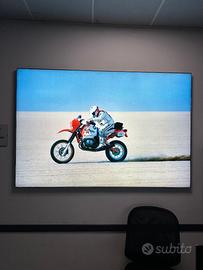 GIGANTOGRAFIA GASTON RAHIER BMW PARIGI DAKAR