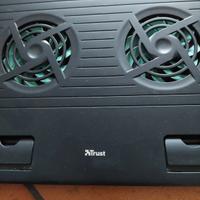 Trust supporto per raffreddamento notebook Cyclone