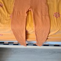 leggings stradivarius xs arancione elastici pino