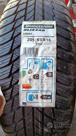 4 Pneumatici 205/65 R16 Bridgestone Blizzak Lm001
