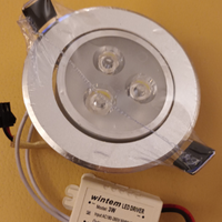 Faretti a incasso a LED risparmio energetico