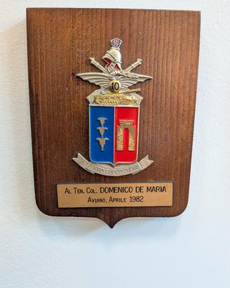 crest 10° Btg Corazzato "M.O. Secchiaroli"