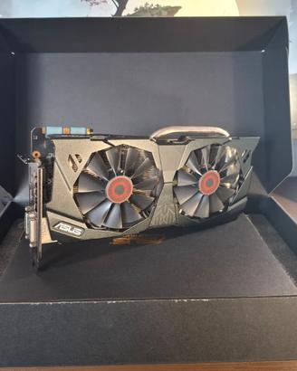 Scheda Grafica NVIDIA GeForce STRIX GTX970-DC2OC-4