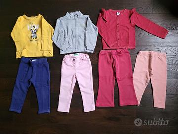 Set firmato autunno inverno 7 pezzi 2 anni