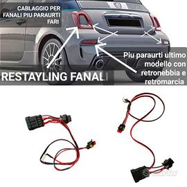CABLAGGIO stop PIU PARAURTI FIAT 500