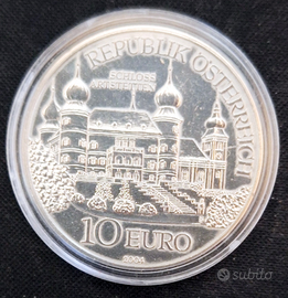 Austria 10 euro 2004 commemorativi