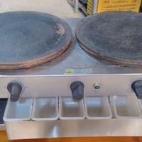 Macchina per Crepe a 2 piatti