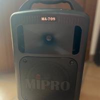 MIPRO MA-708 Box Amplificato con radiomicrofono