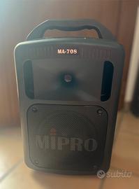 MIPRO MA-708 Box Amplificato con radiomicrofono