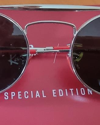 Ray Ban Ferrari limited edition metallo argento