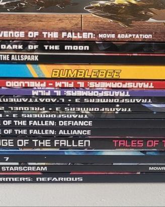 Lotto fumetti Transfomers