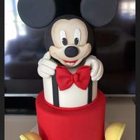 Torta scenografica topolino