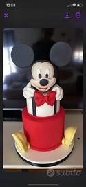 Torta scenografica topolino