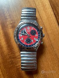 Swatch Irony Chrono Secret Agent Red YCS405
