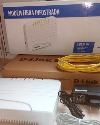 Modem Router Wifi per FIBRA e Adsl D-Link DVA 5582