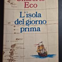 Libro Vintage  "L'isola del giorno prima" 1994