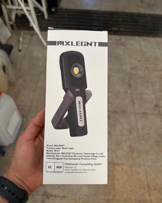 lampada da lavoro a LED ricaricabile MXLEGNT