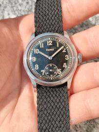 Orologio Silvana WW2 cassa acciaio anni 40 