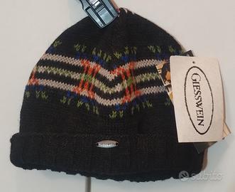 Cappello Giessewein in pura lana nuovo tg M  