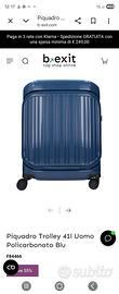 Piquadro Trolley 41l Unisex Policarbonato Blu