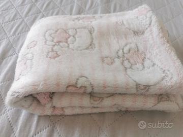 Coperta culla orsetto