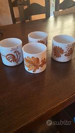 barattoli in ceramica romagnola per cucina 